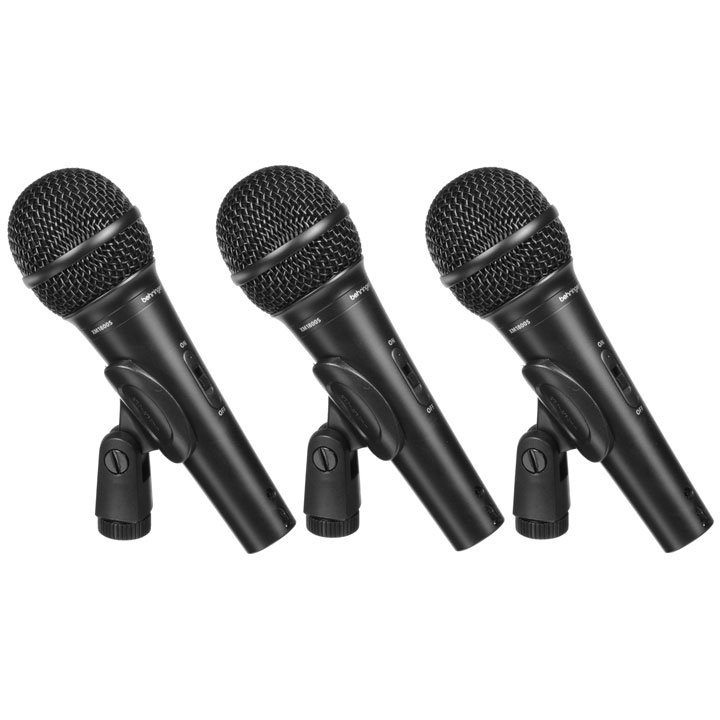 Bộ 3 micro sân khấu - behringer xm1800s