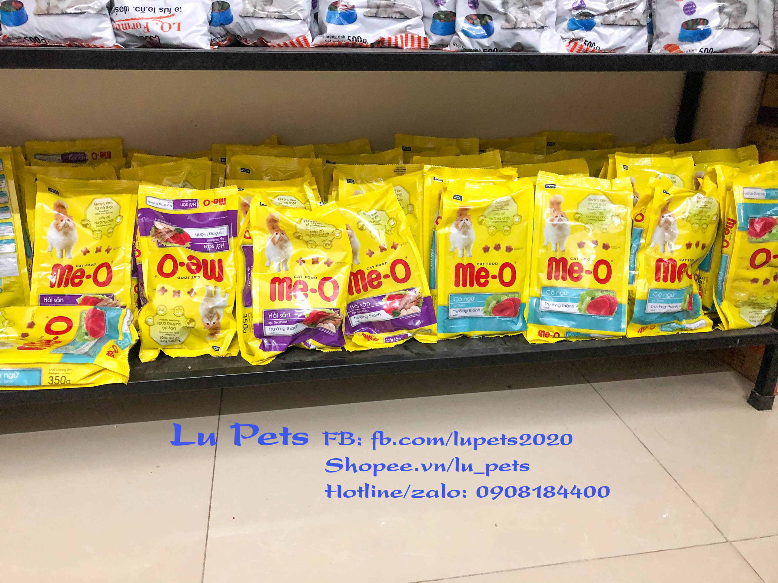 Thức ăn hạt cho mèo me-o 350gr - hạt khô cho mèo trưởng thành