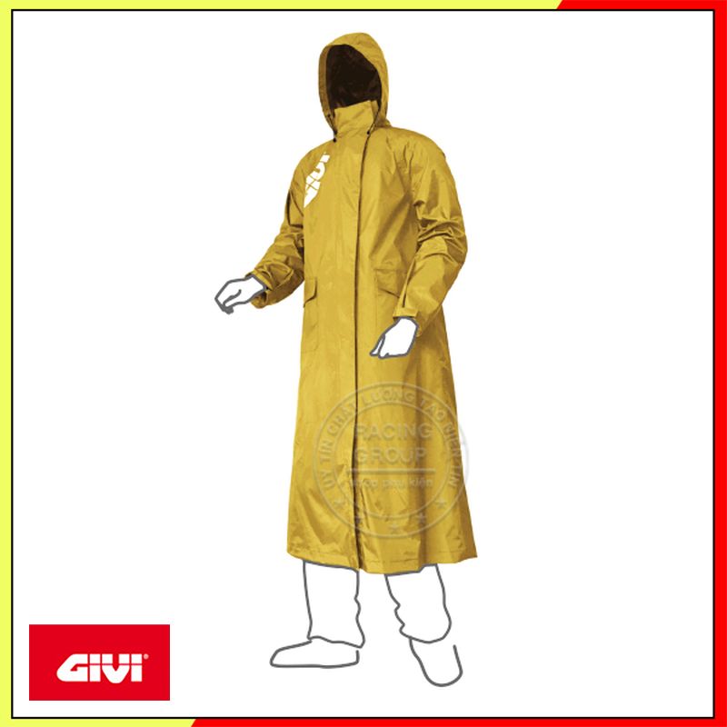 Bộ Quần Áo Đi Mưa Givi GCO01 G-COAT Chính Hãng - Bảo Hành 2 Năm