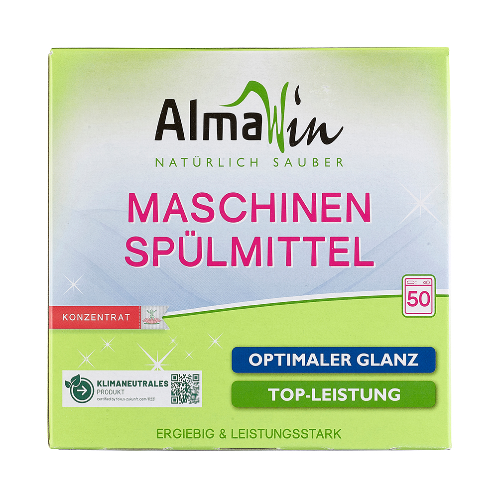 Bột Rửa Bát Almawin Hữu Cơ Hương Chanh 1.25Kg