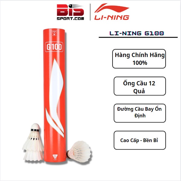 Ống cầu lông chính hãng li-ning g100