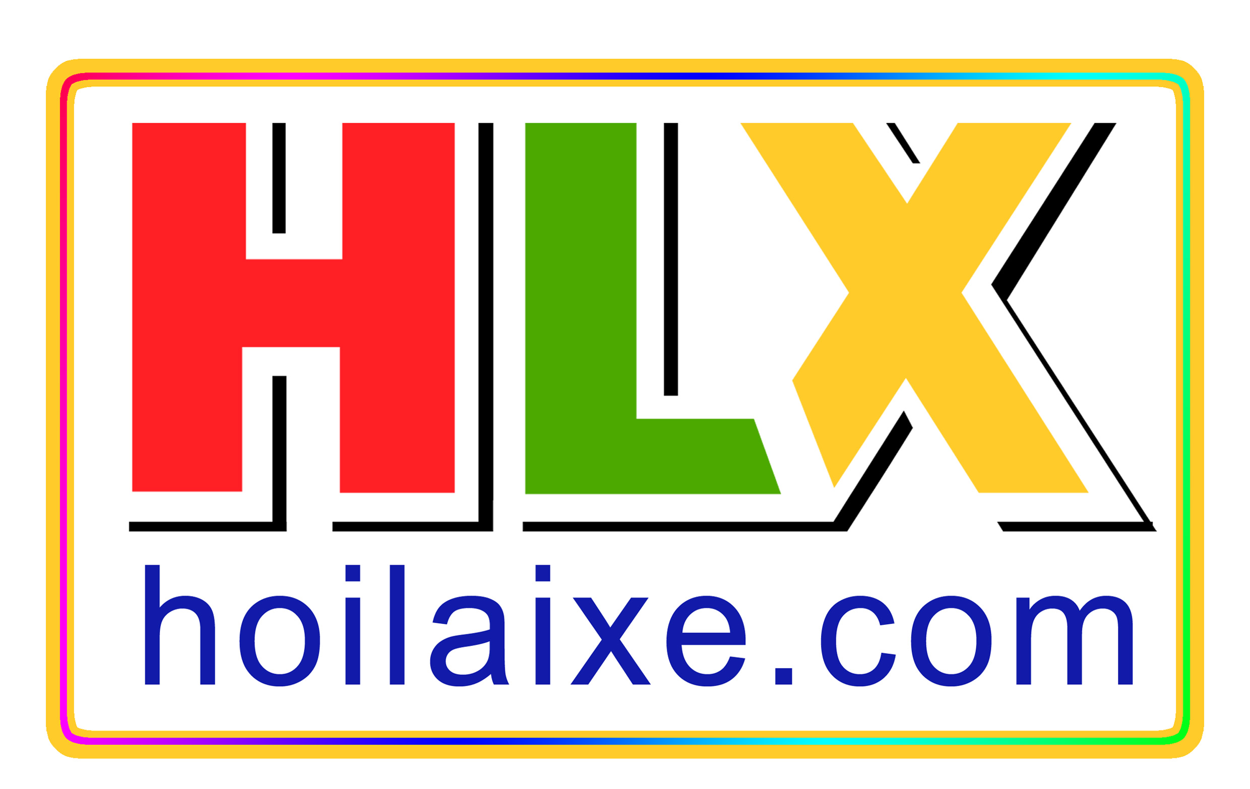 TEM DÁN LOGO HLX DECAL CHỐNG NƯỚC CHỐNG BAY MÀU CẮT SẴN BẰNG MÁY