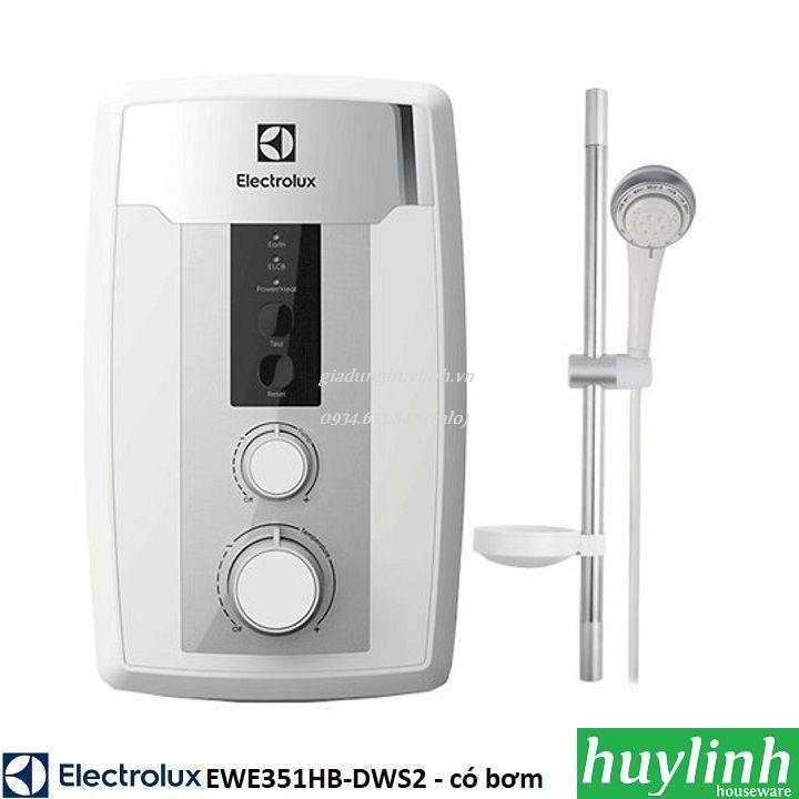 Máy nước nóng trực tiếp có bơm electrolux ewe351hb-dws2 – 3500w