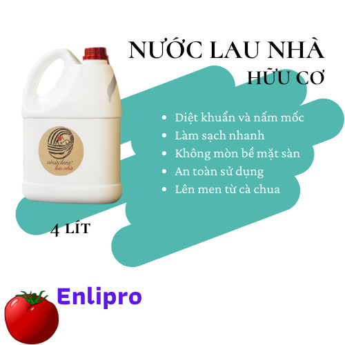 Cô cà chua - nước lau nhà sinh học lên men từ cà chua - 4000ml