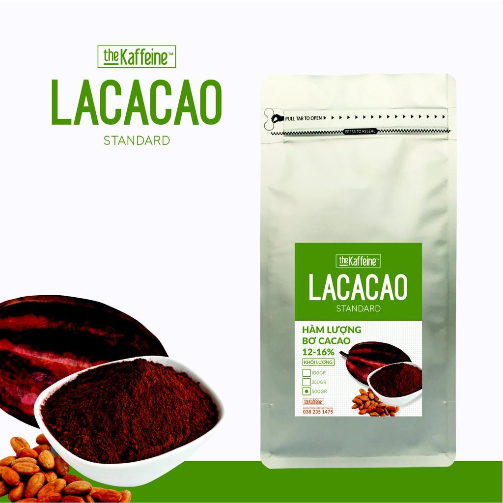 Bột cacao nguyên chất lacacao standard- the kaffeine_bịch 500gram