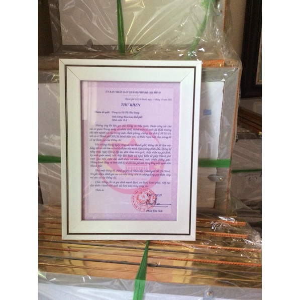 Khung ảnh 15x21 để bàn mặt kính