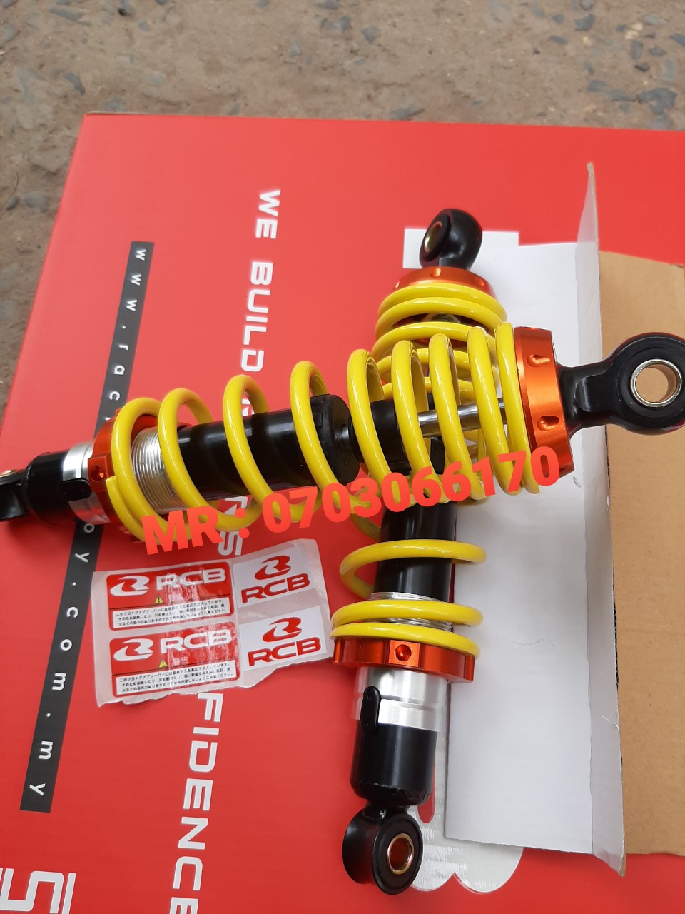 Cặp phuột sirius rcb loại 1 gắn xe sirius tarius jupiter gắn vừa như zin