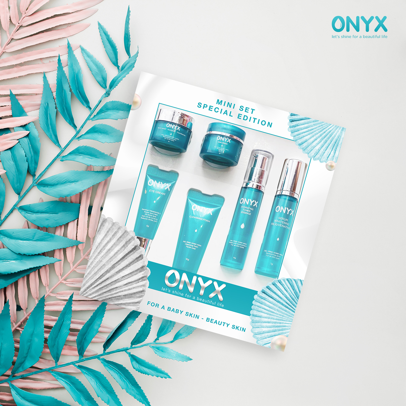 Bộ dưỡng da mini onyx