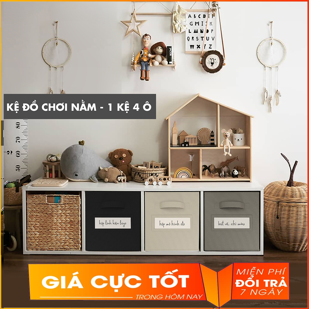 Kệ đựng đồ đa năng - Kệ Sách , Kệ Tivi Có rất Nhiều Công Dụng Chất Liệu Gỗ MDF Chống Xước Và Nước - Giá sách đứng, kệ sách gỗ đa năng Vegabuy