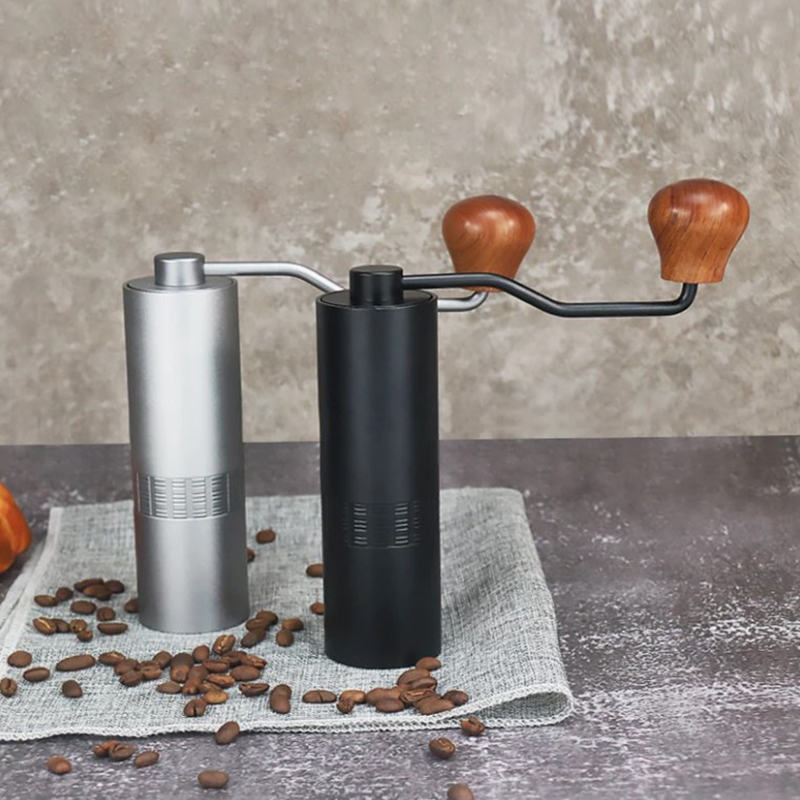Máy xay cà phê thép không gỉ bằng tay có thể điều chỉnh mới cho aeropress máy xay cafe cầm tay bằng thép không gỉ máy xay cà phê bằng tay máy xay tiêu
