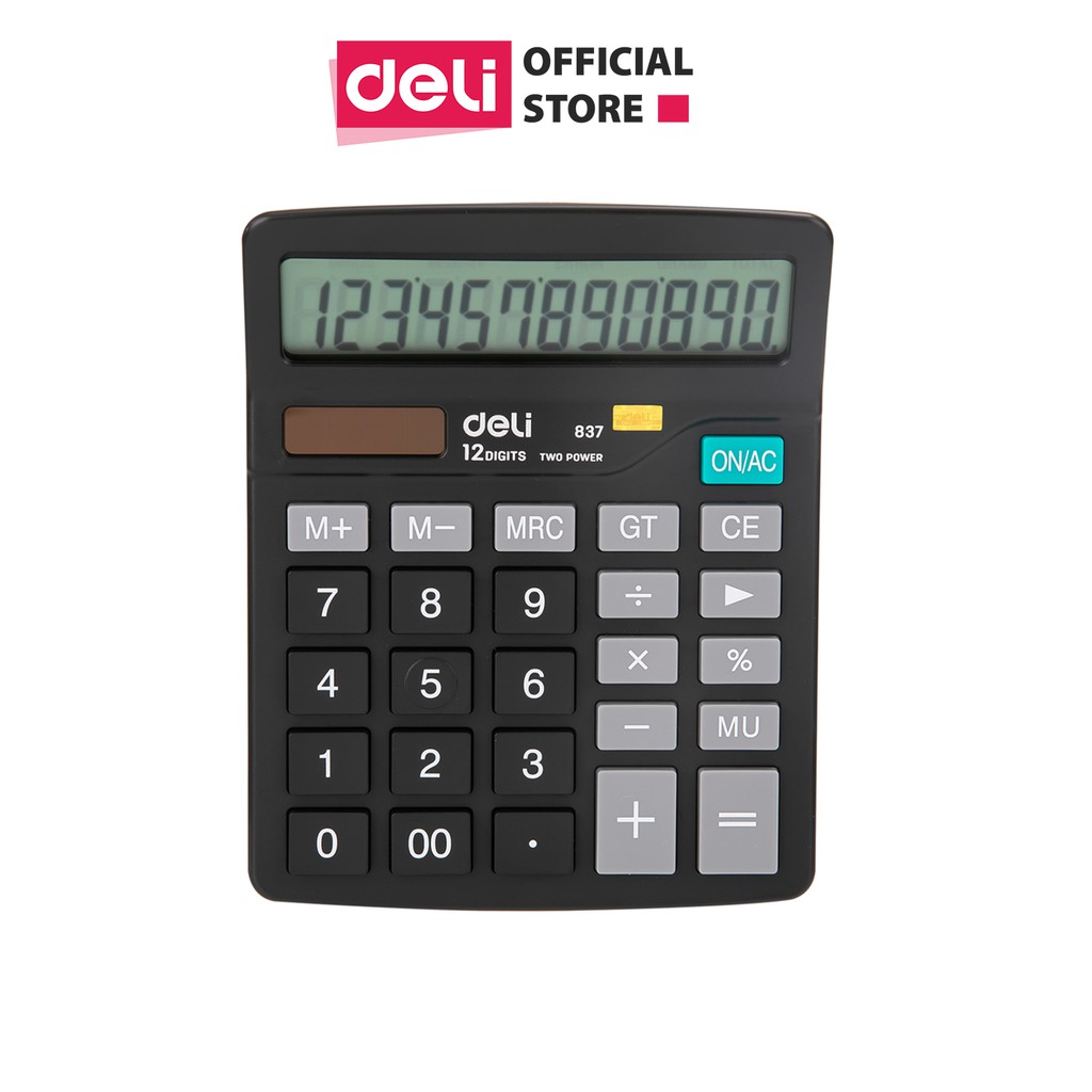 Máy tính để bàn 12 số deli - 1 chiếc - e837