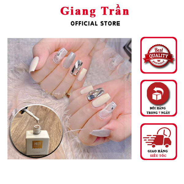 Sơn gel màu trắng sữa màu sang chảnh HOT năm 2020
