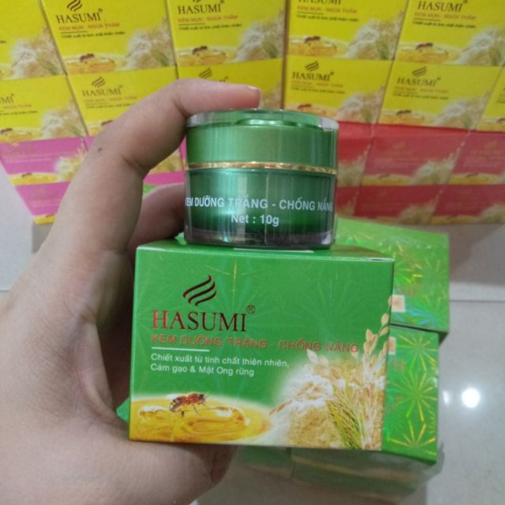 Kem Hasumi dưỡng trắng chống nắng 10g