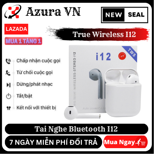 Tai Nghe Không Dây i12 TWS , Tai Nghe Bluetooth i12 , i16 TWS