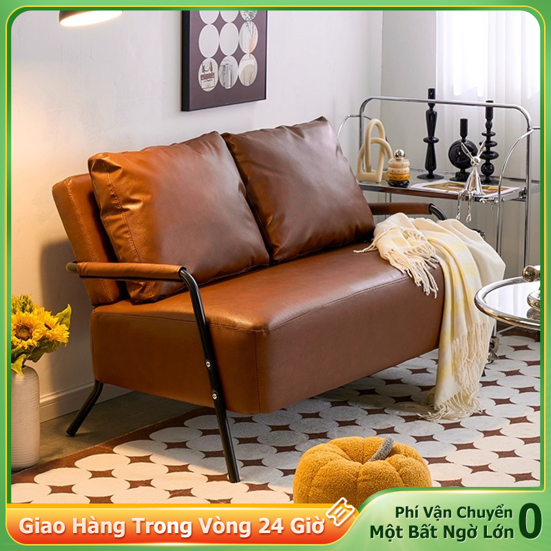 NES Ghế sofa NES hàng thẳng đơn đôi ba người phòng khách nhỏ đơn giản giảm giá 50%