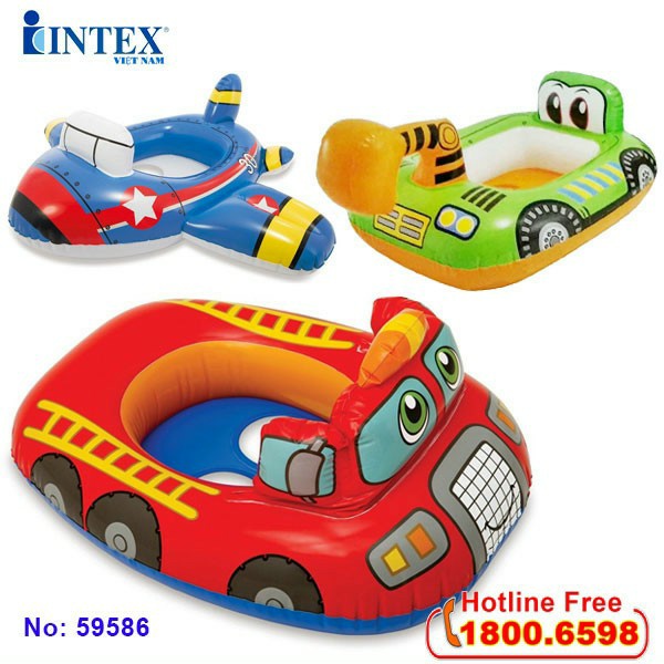Phao bơi xỏ chân cho bé chống lật 59586 intex