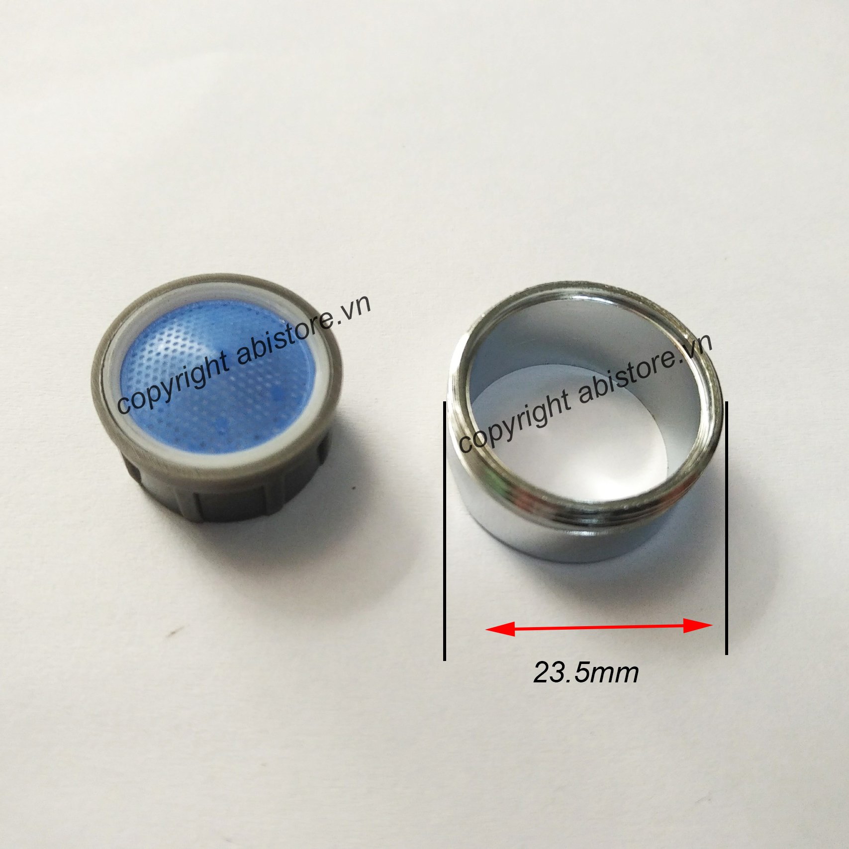 Đầu núm thoát nước củ sen vòi củ vòi lavabo chậu rửa mặt đồng mạ crome hàng đẹp Đầu vòi tạo bọt ( mõm lọc nước sen vòi )