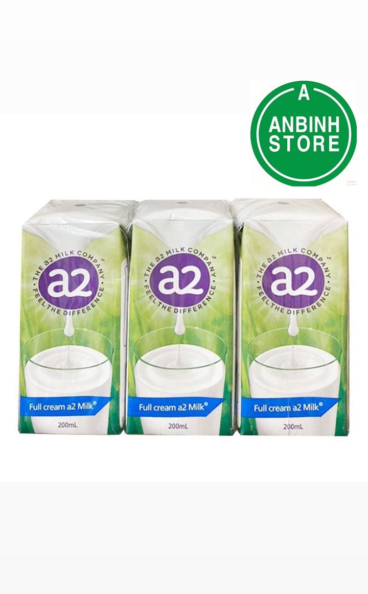Date 11/24 sữa tươi a2 nguyên kem full cream úc 200ml