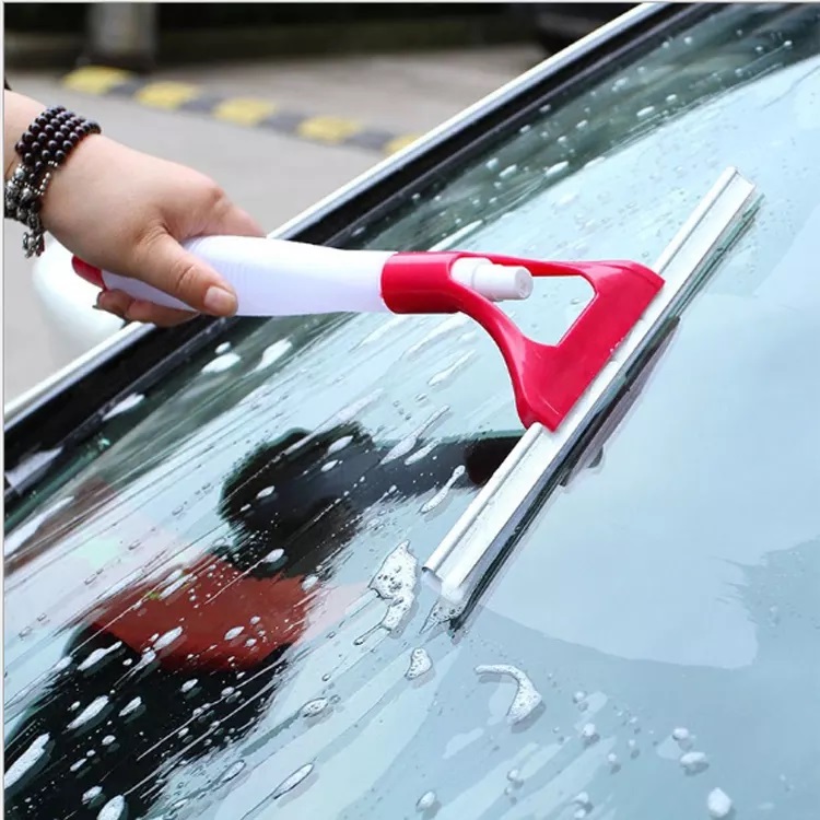 Lau kính cầm tay có bình xịt - Dụng cụ lau kính cầm tay