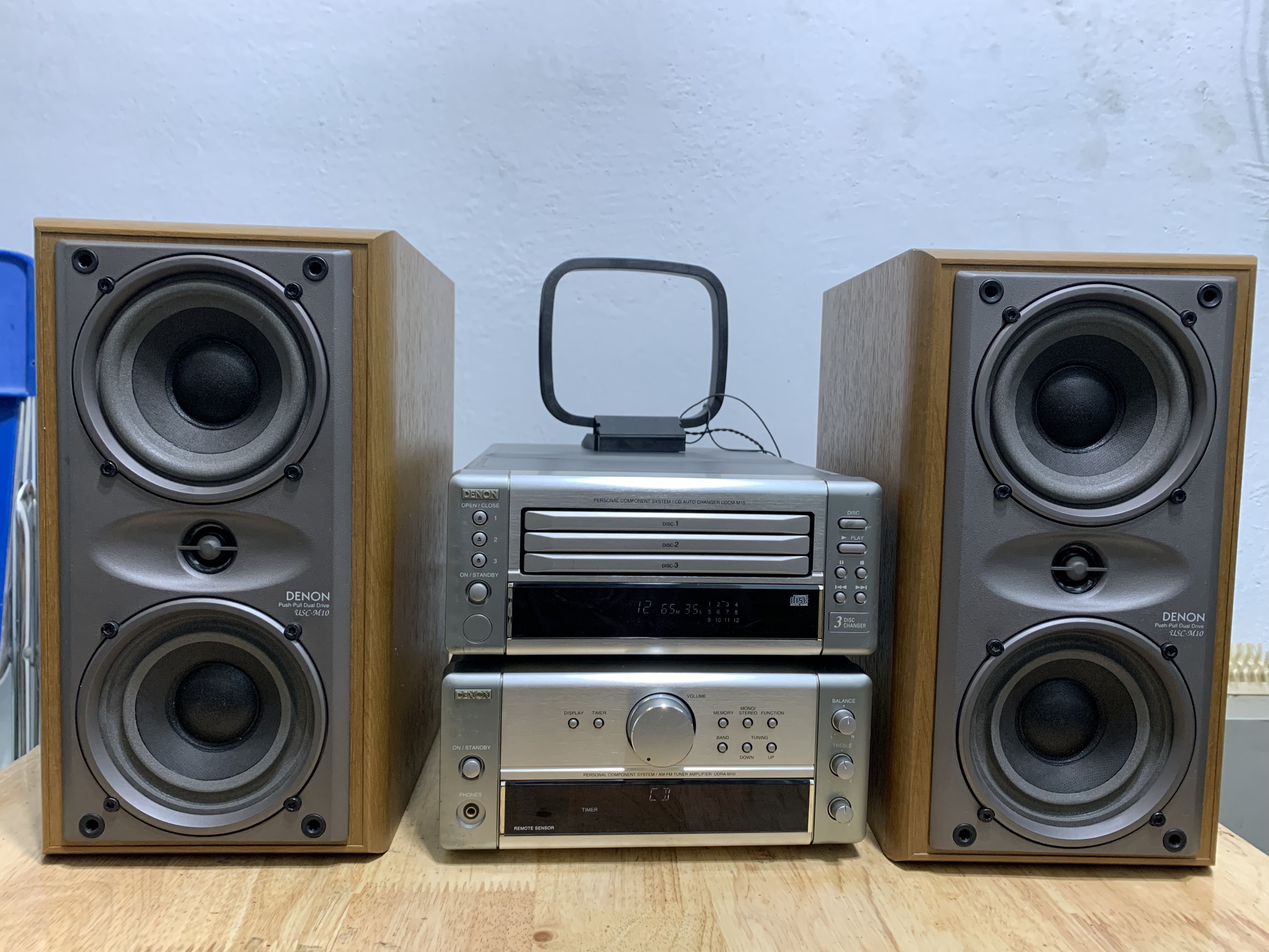 Bán dàn nghe nhạc Denon M10 loa M10 đẹp keng hát cực tốt trùng seri nhé