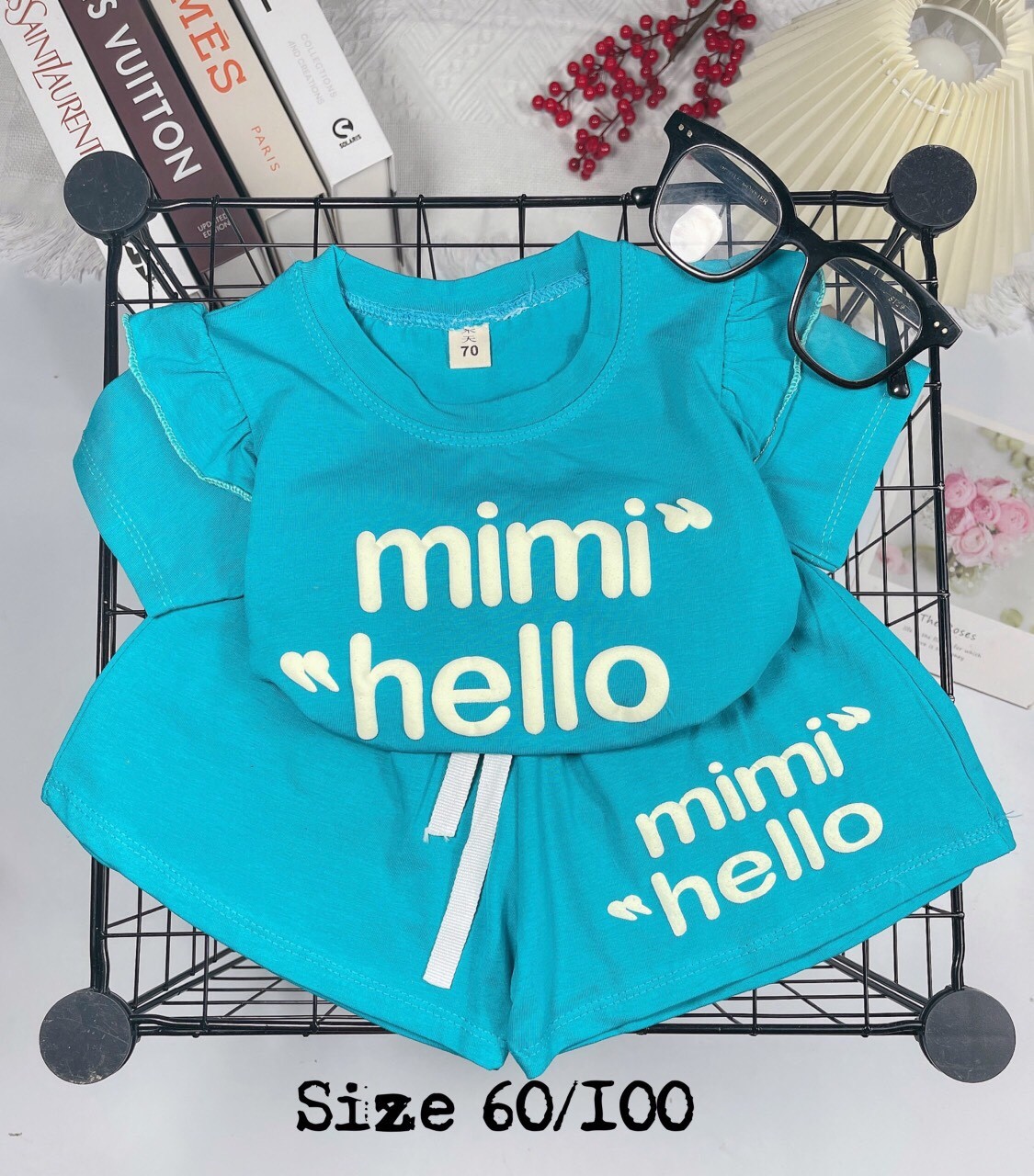( MẪU MỚI ) Sét bộ siêu yêu cho bé trai , bé gái - chất cotton mềm mịn ( 6-20kg)