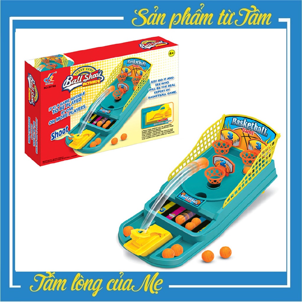 Trò chơi bắn bóng vào rổ thú vị cho bé - trò chơi board games