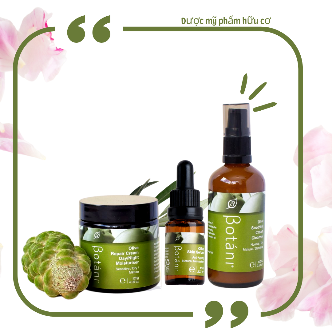 Bộ Sản Phẩm Dưỡng Và Phục Hồi Chuyên Sâu Cho Da Khô, Nhạy Cảm