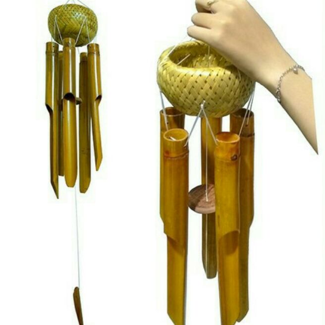 Chuông gió tre chuông gió trúc quả táo