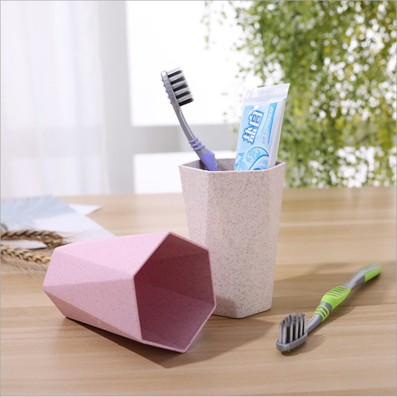 Cốc nhựa chịu nhiệt bằng lúa mạch hình lục giác