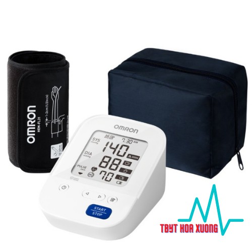 Máy đo huyết áp Máy đo huyết áp tự động bắp tay HEM-7156 Omron