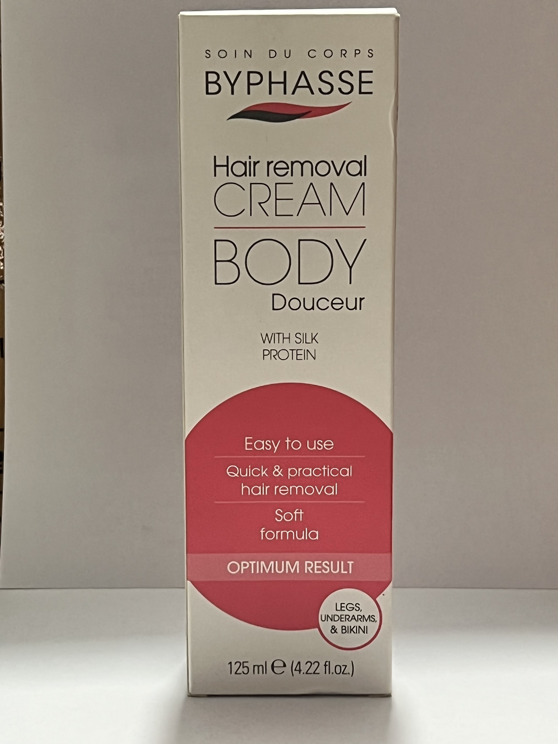 Kem Tẩy Lông Byphasse Chiết Xuất Tơ Tằm 125ml Hair Removal Cream Silk Extract