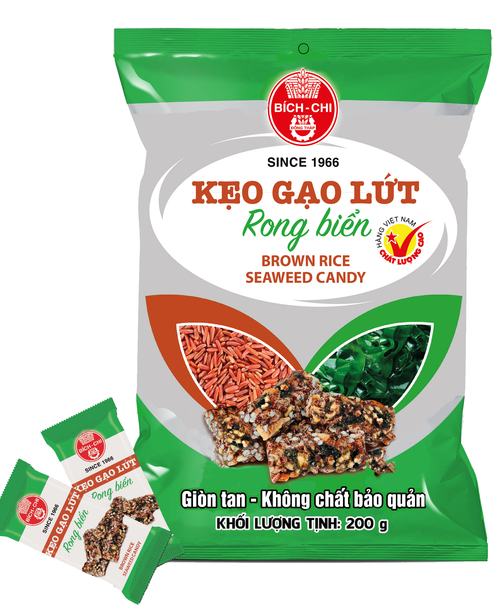 KẸO GẠO LỨT RONG BIỂN BÍCH CHI