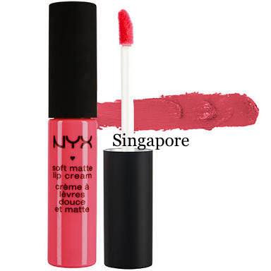 Son mini nyx soft matte lip cream - smlc 53 singapore 4.7ml