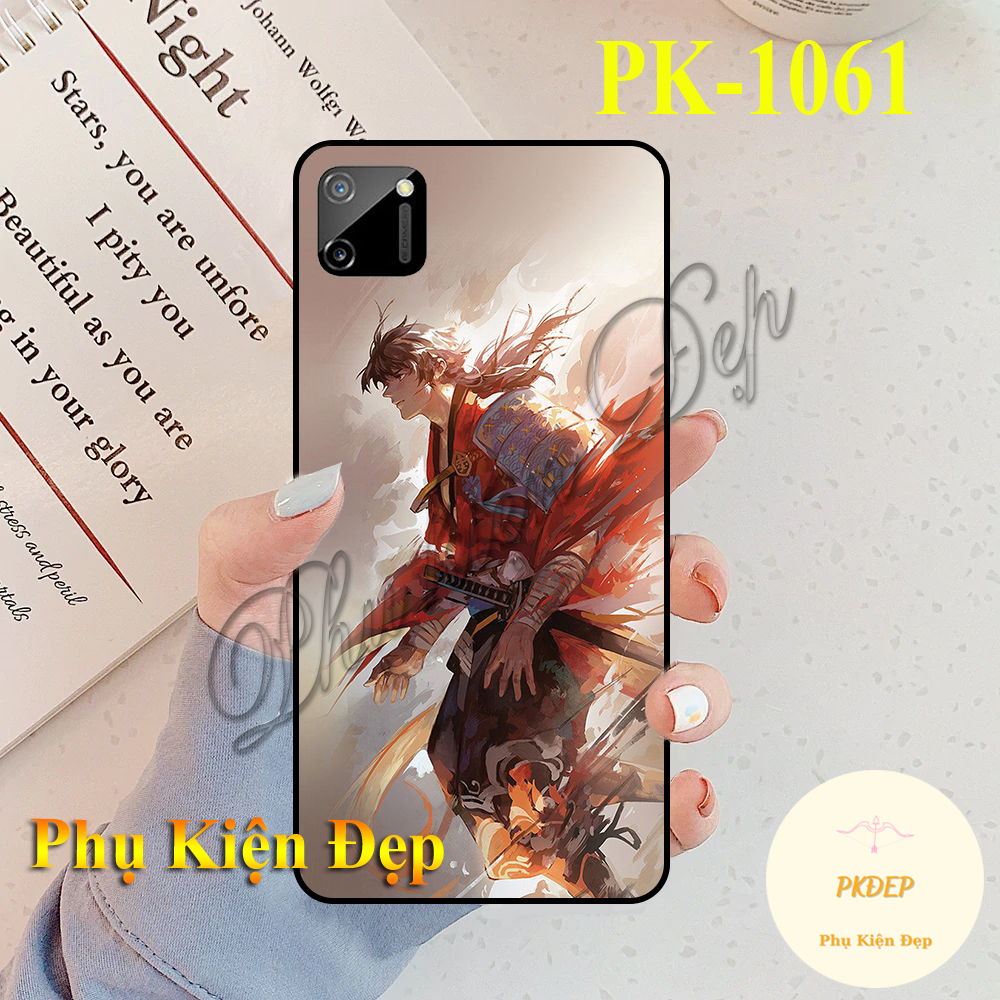 Ốp lưng Realme C11 - Ốp dẻo đen in hình Anime