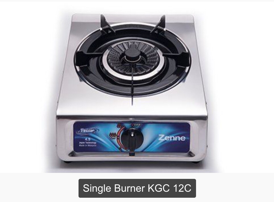 Bếp gas đơn zenne kgc12c