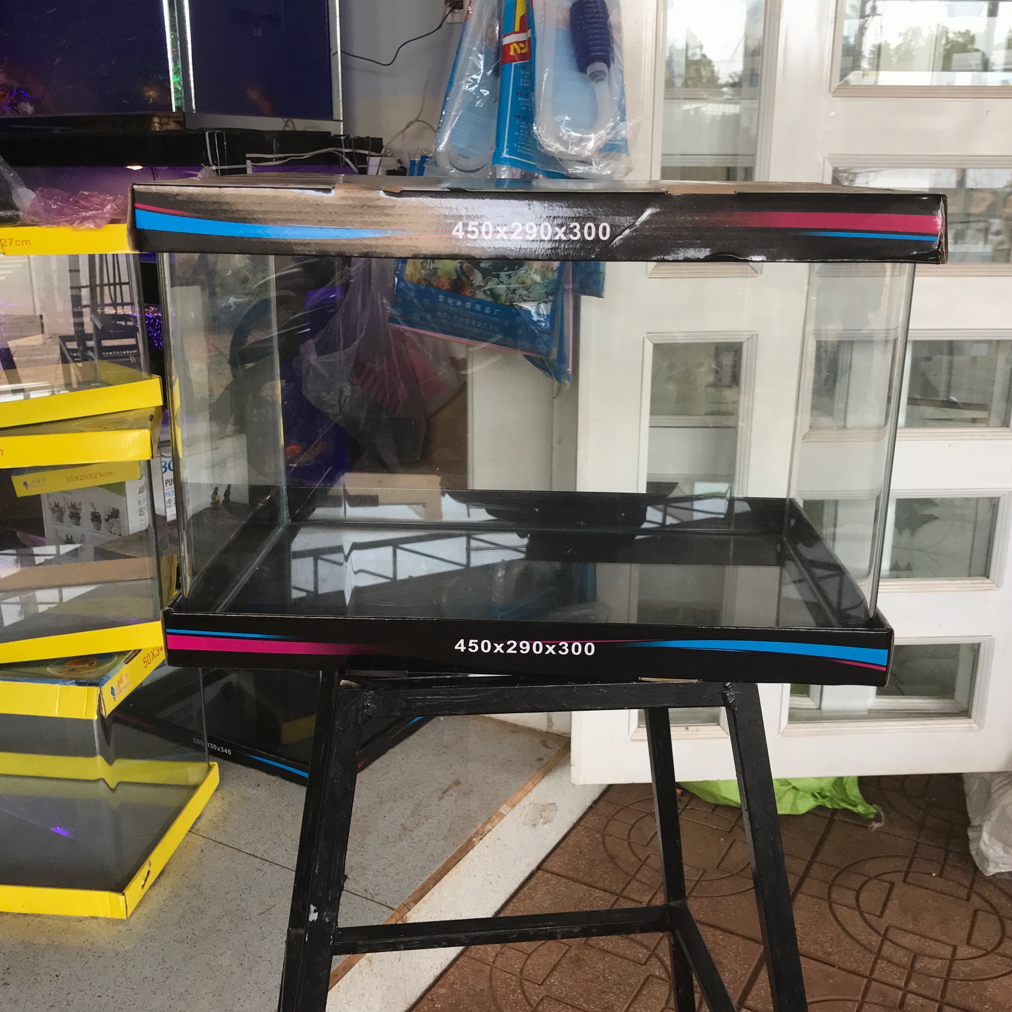 [FreeshipMAX] ( RẺ VÔ ĐịCH ) bể cá .hồ cá đúc chơi thuỷ sinh .được mài cạnh vi tính 45cm 29cm 30cm