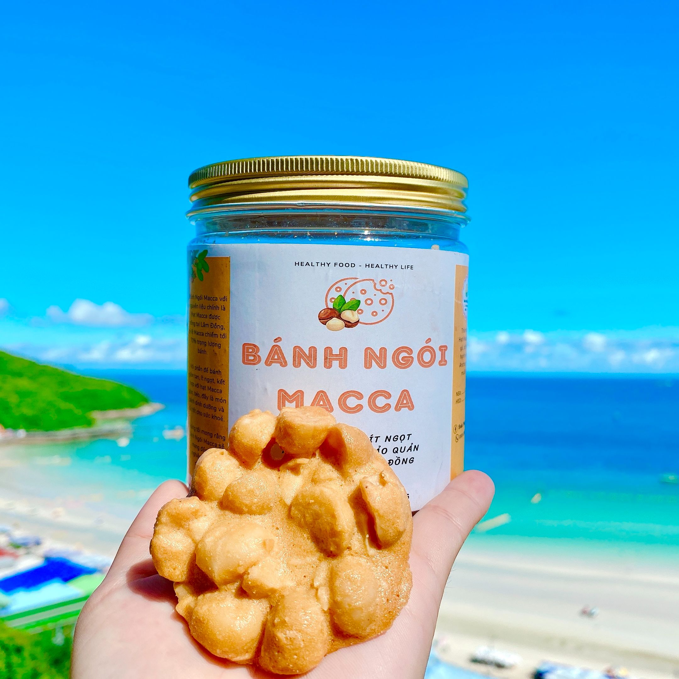 [Có mã giảm giá] Bánh Ngói Macca dinh dưỡng Lâm Đồng 200g Ăn vặt dinh dưỡng, healthy, ít ngọt cho mẹ bầu, mẹ sau sinh, eatclean, ăn chay, gym, yoga, ăn kiêng, bánh dinh dưỡng, heo thì, Quà tặng dinh dưỡng | Bánh ngói hạnh nhân
