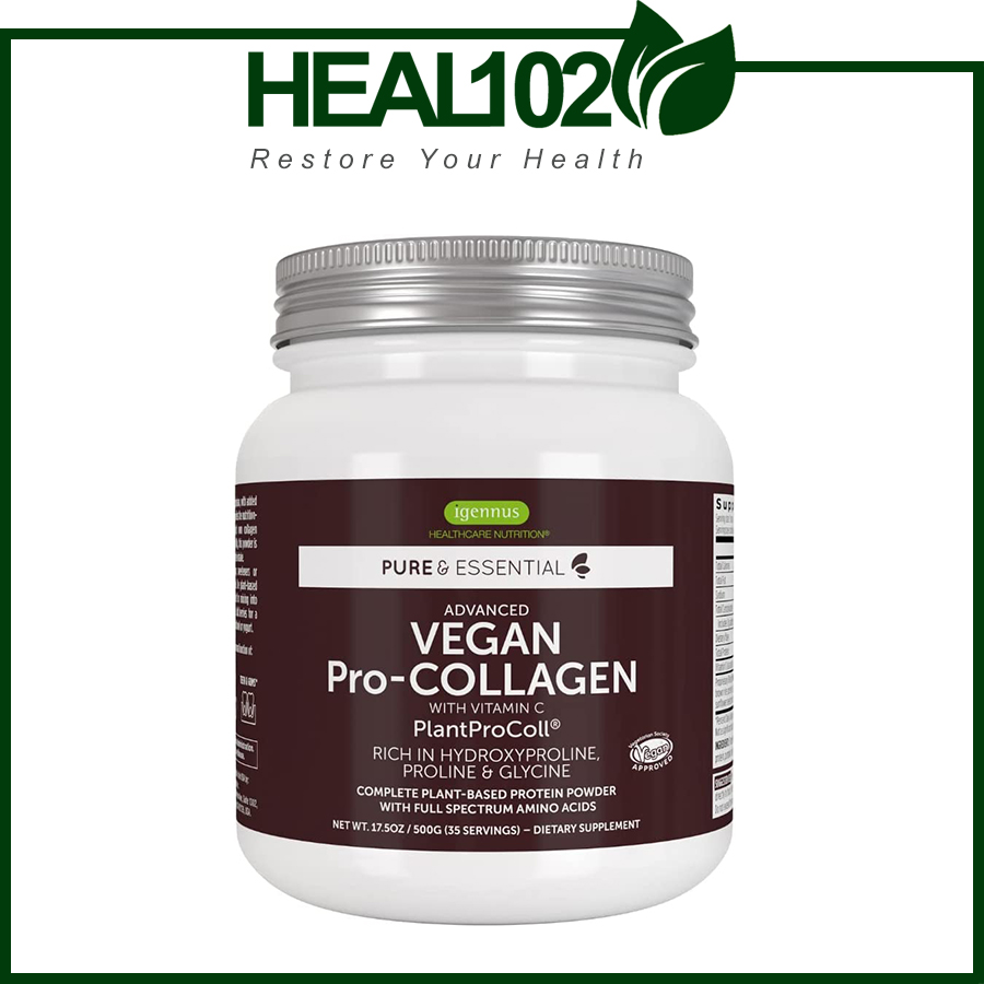 Igennus Pure & Essential Vegan Pro-Collagen with Vitamin C