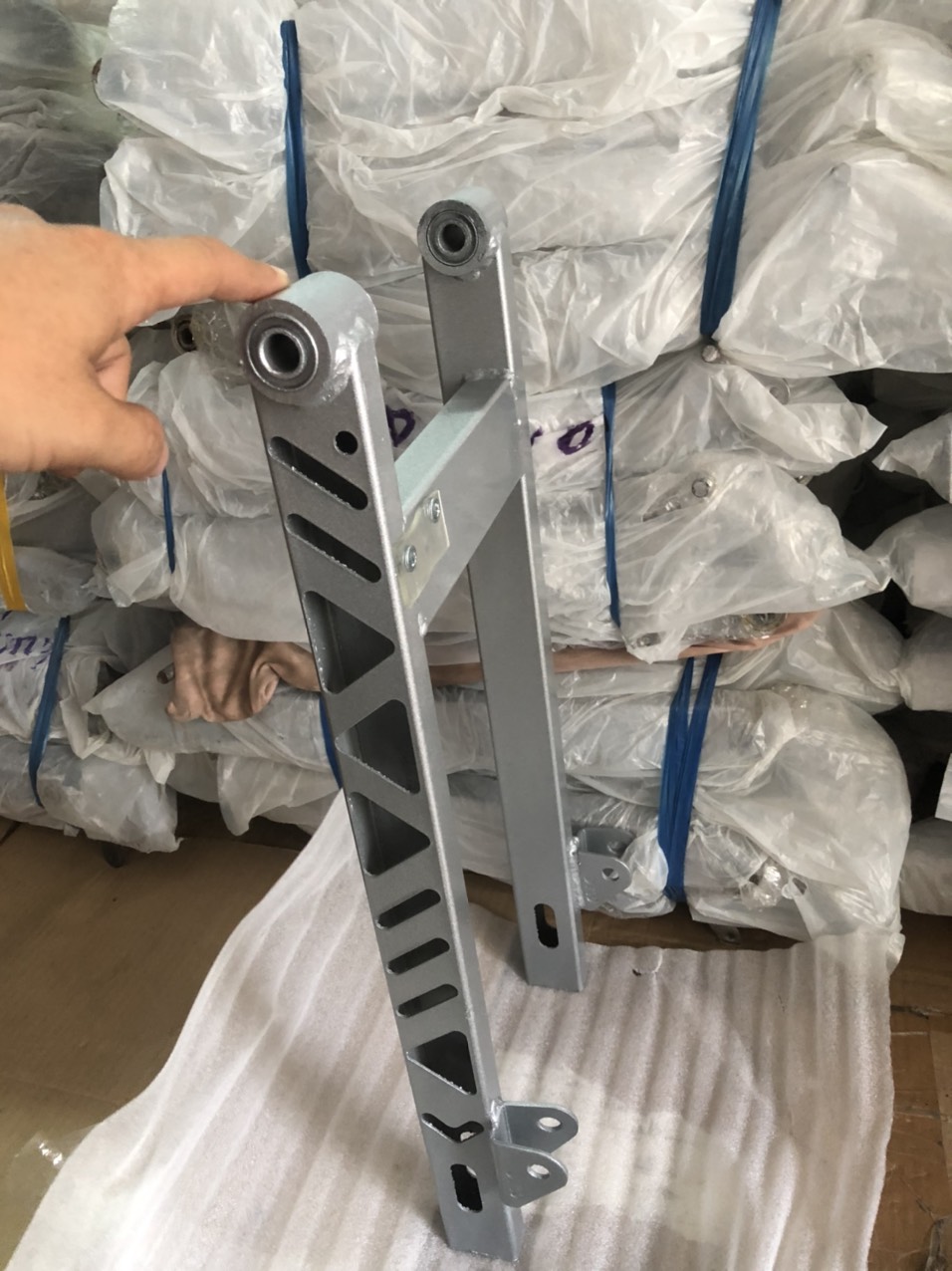 Gấp xe Sirius 52cm phay lổ