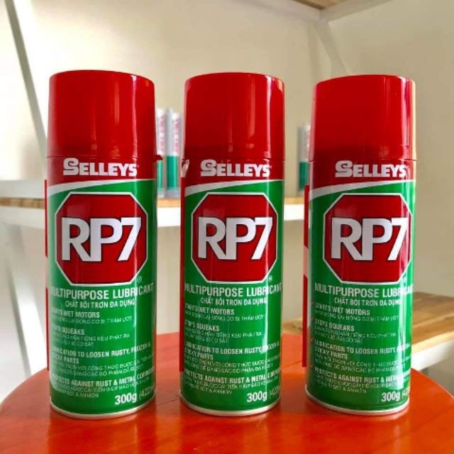 Combo 12 BÌNH XỊT,CHAI XỊT (LỌ) RP7 XỊT CHỐNG RỈ SÉT loại 300g