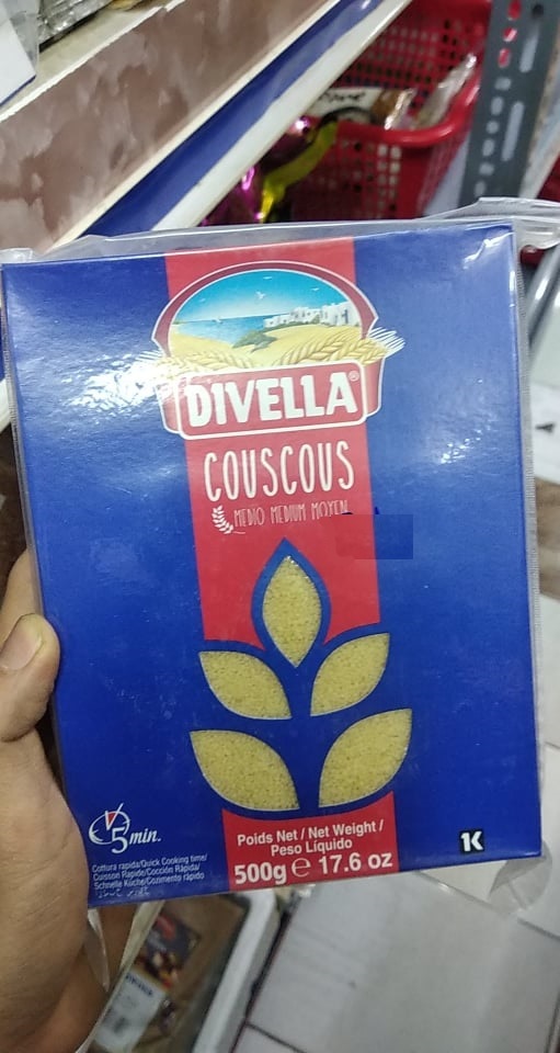 Hạt couscous Divella 500g