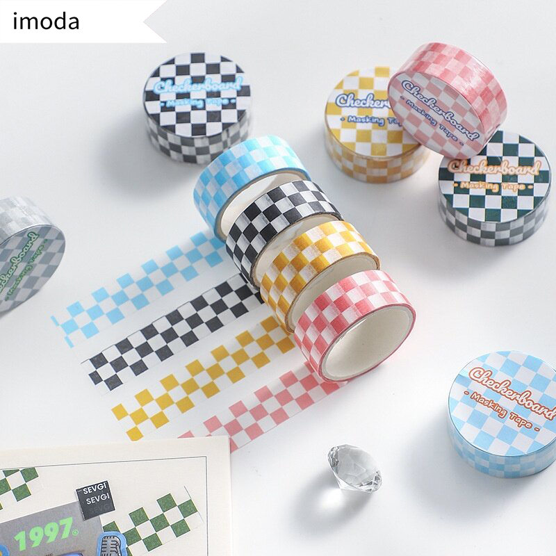 Imoda 1 Cuộn Băng Keo Che Sáng Tạo Dụng Cụ Văn Phòng Phẩm Trang Trí Sổ Lưu Niệm Tự Làm