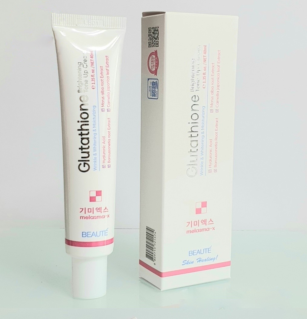 Kem dưỡng trắng và làm sáng da, phục hổi làn da làm mở vết thâm tàn nhang, chống lão hóa làm mờ các nếp nhăn  MELASMA-X 3D GLUTATHIONE, dung tích 40ml