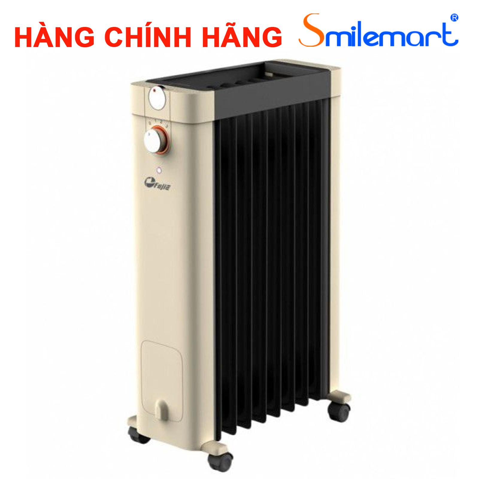 Máy sưởi dầu fujie ofr6509 thế hệ mới