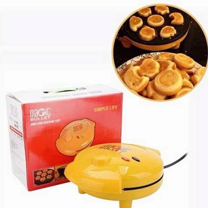 Máy nướng làm bánh 7 khuôn hình thú ngộ nghĩnh. tiện lợi, tiết kiệm điện năng. an toàn dễ sử dụng
