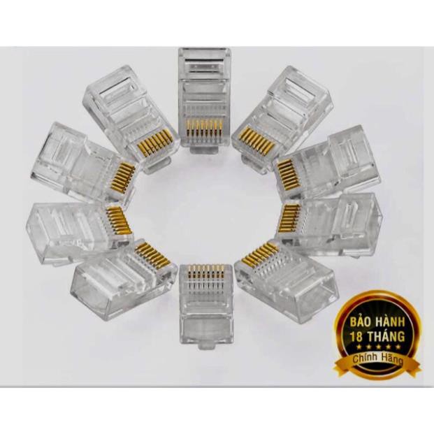 Hạt bấm mạng amp 10hạt/túi