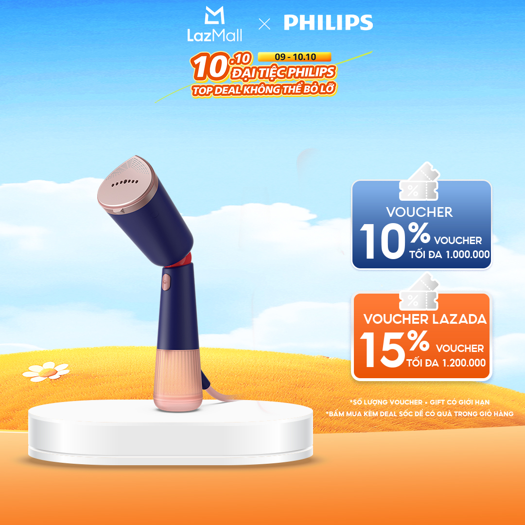Bàn Ủi Hơi Nước Cầm Tay Philips STH5030/20 |1400W - Hàng Chính Hãng