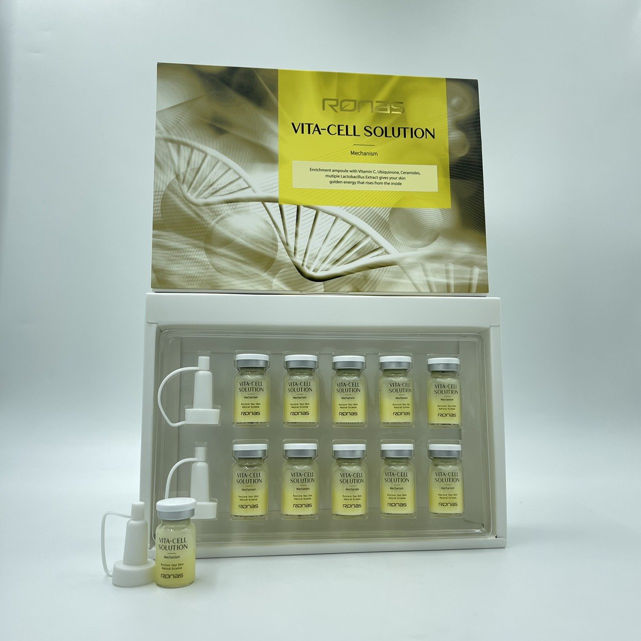 Tế bào gốc vitamin c trắng da giảm nám ronas stem vita cell solution chính hãng hàn quốc