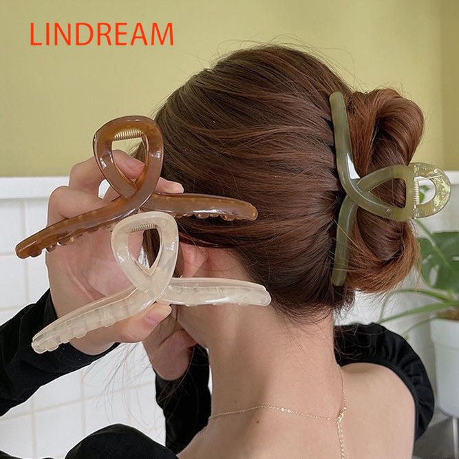 LINDREAM Thu đông mới phong cách hàn quốc kẹp tóc đơn giản và thời trang