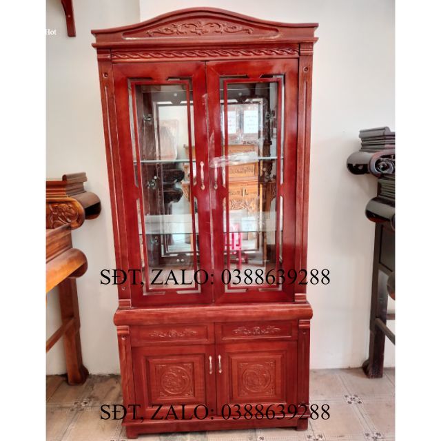 Tủ rượu gỗ Xoan Ngang 1m.và 1m2, hàng tết 2026